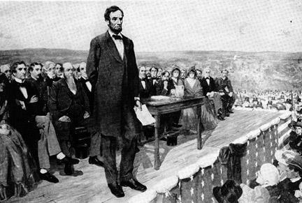 THE GETTYSBURG ADDRESS IS A SPEECH BY ABRAHAM LINCOLN AND IS ONE OF THE BEST- KNOWN IN AMERICAN HISTORY.