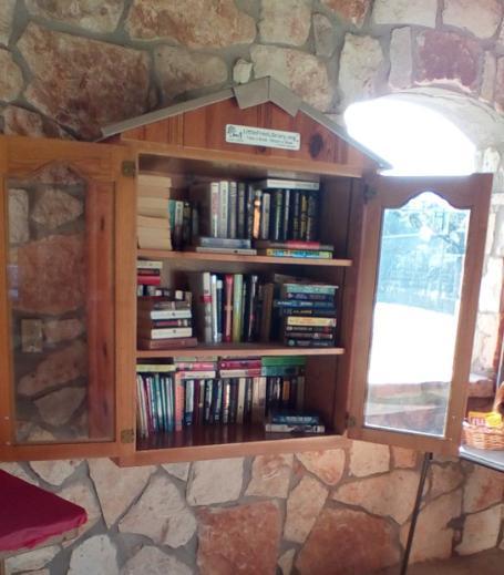 Little Free Library in which Nu Chapter