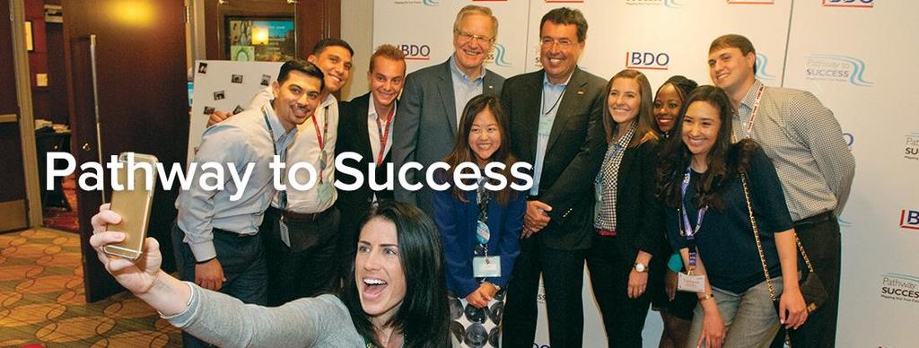 Pathway to Success gives students who may be interested in a career in accounting an inside look into life at a global accounting organization generally, and at BDO in particular.