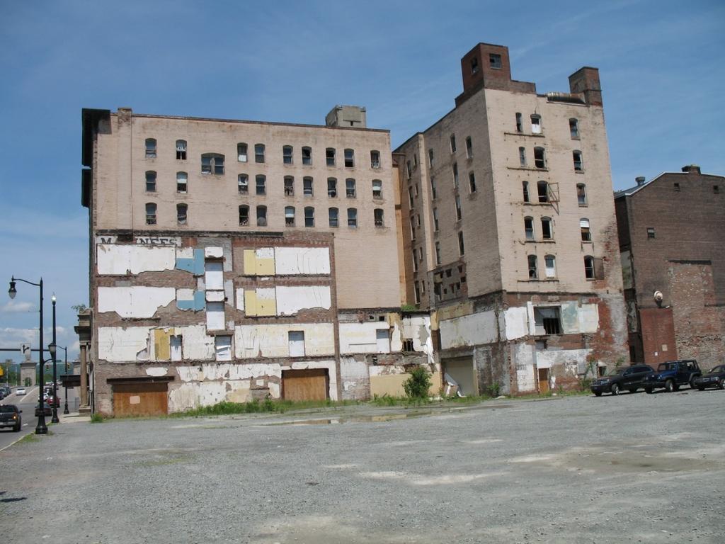 Rear view of the hotel, May 25, 2011