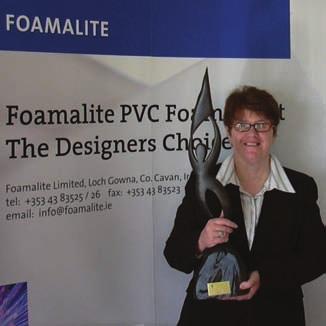 Foamalite is hailed as a prime example of a regionally-based company competitively manufacturing innovative high-value products for the export market.