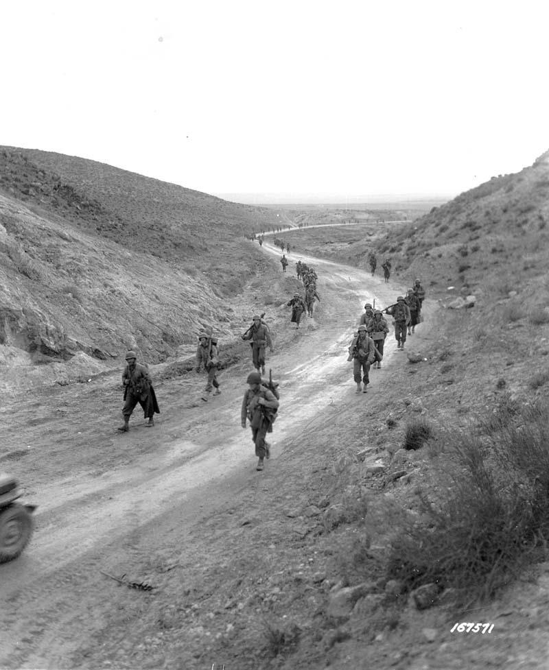 Battle of the Kasserine Pass First big engagement between America and Germany.