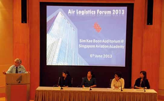 Addressing the forum were the Competition Commission of Singapore, Singapore Customs, Airport Police and Cargo Community Network on