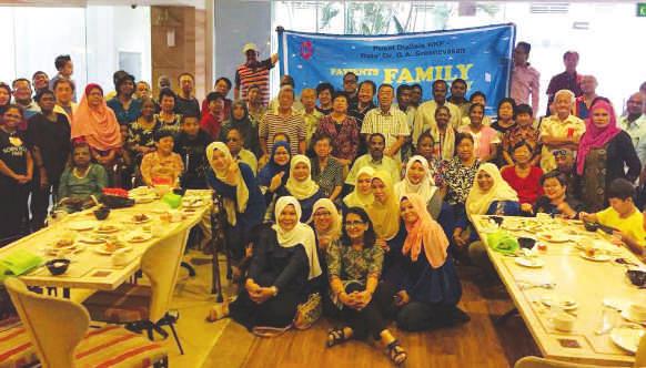 110 patients and their family members attended the function which was sponsored by the Welfare Department of NKF of Malaysia.