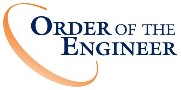 ORDER OF THE ENGINEER CEREMONY Presented by the Kansas Society of Professional Engineers June 7, 2018 9:15 a.m.