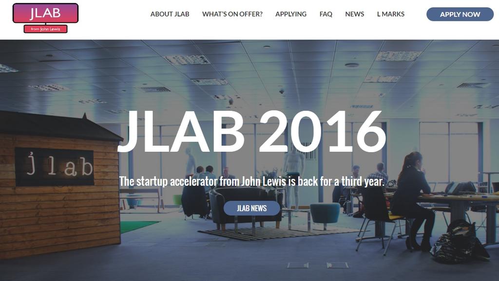 JLAB is a retail-focused accelerator founded in 2014 by British retailer John Lewis. JLAB JLAB is a retail-focused accelerator founded in 2014 by British retailer John Lewis.