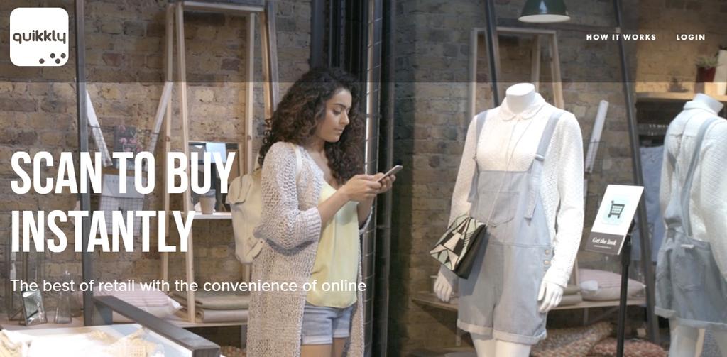 Quikkly: Quikkly makes a smartphone-scannable barcode called Quikkly Tag that enables shoppers to land directly on the transactional web page for the specific product associated with the barcode.