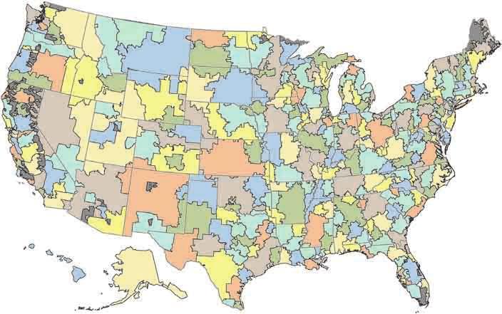 Appendix A: Dartmouth Atlas regions The Dartmouth Atlas project has divided the United States into 3,436 geographically distinct hospital service areas (HSAs).