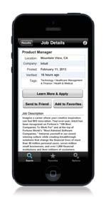 LinkUp s Job Search Engine app is designed with the search for progressive candidates in mind.