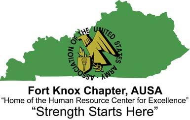 of the United States Army and Fort Knox Chapter detailing the benefits and services available to members and their families through the association and the chapter.