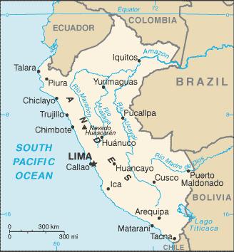 I. Introduction Peru, a mid-sized country in western South America, has three very distinct regions coastal, mountainous, and jungle each with its characteristic ethnic, cultural, and geographic