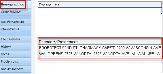More than one pharmacy can be selected as preferred, but only the pharmacy that is highlighted when you hit Accept will show in the Patient s Pharmacy activity.