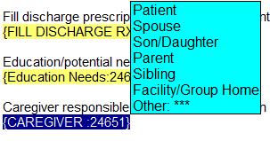 Caregiver need to present for discharge: Per your assessment, if the care giver needs to be present for