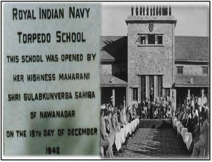 PLATINUM JUBILEE CELEBRATIONS OF INS VALSURA - THE EPIC JOURNEY FROM 1942 TO 2017 Commodore Indrajit Dasgupta The history of creation of Valsura (then HMIS) finds its roots in the global geostrategic
