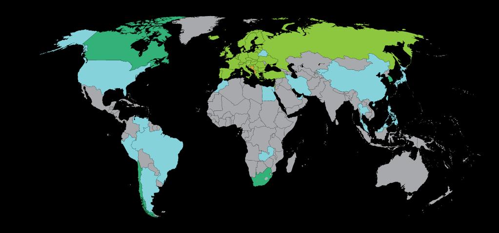 46 EUREKA countries Full members Associated countries