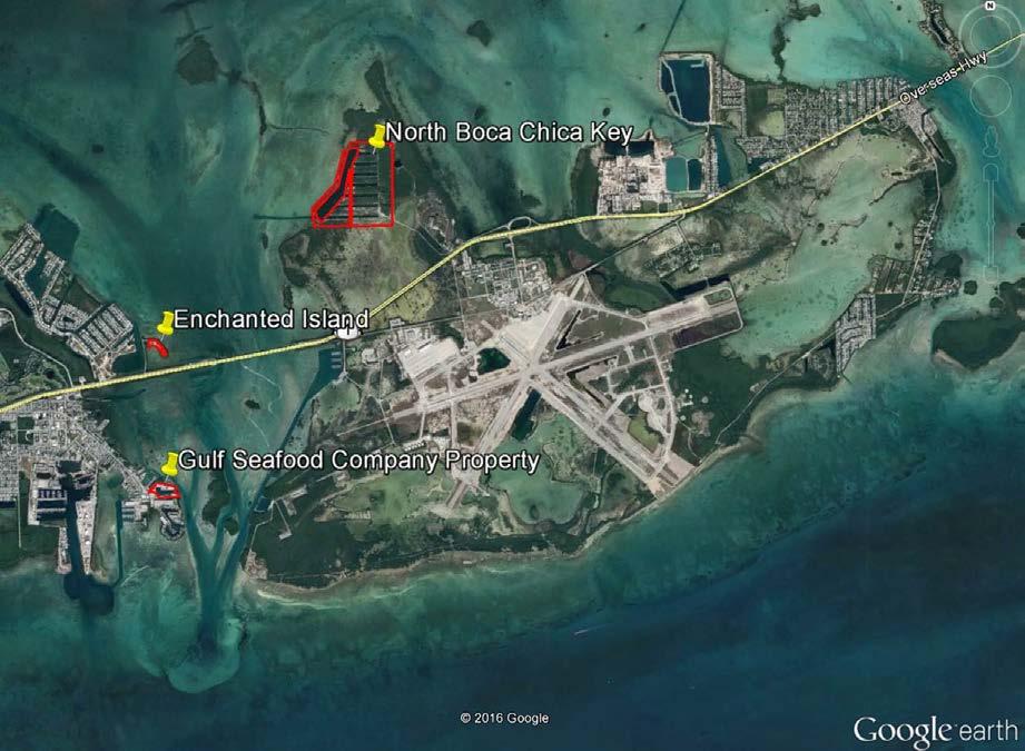 Key West Naval Air Station. Three Sites: North Boca Chica, 124 acres.