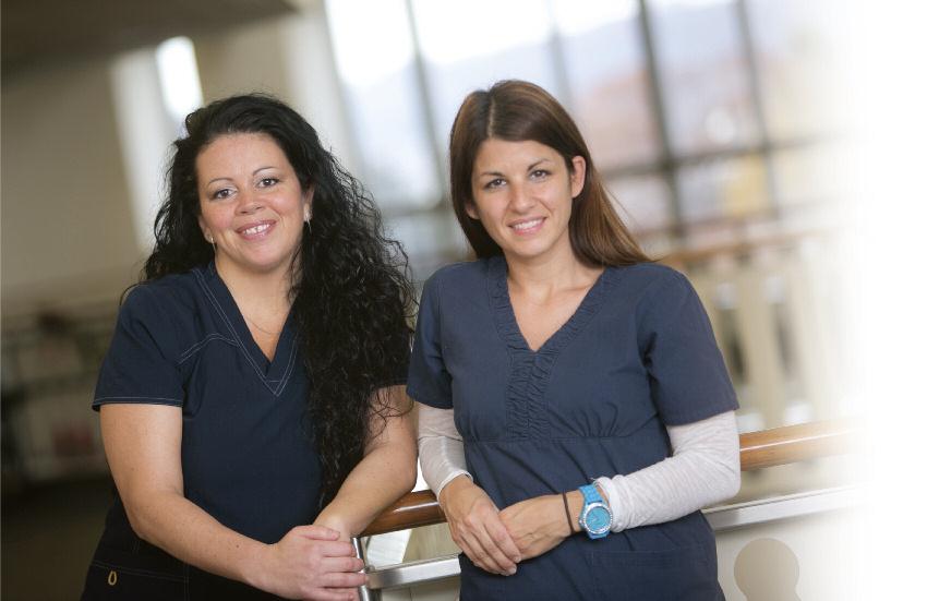 Angie Mays, RN (left) and Melissa Kramer, RN (right), SAFE Coordinators Since opening its doors in 2000, Women & Babies Hospital (WBH) has become well-known for welcoming more than 4,000 newborns