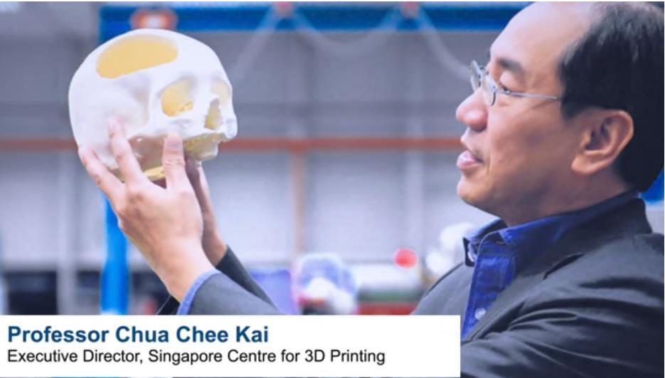 Led by Prof Chua Chee Kai, the world s most cited scientist in 3D printing