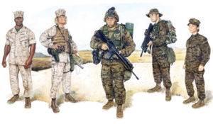 The utility uniform is the working uniform of Marines.