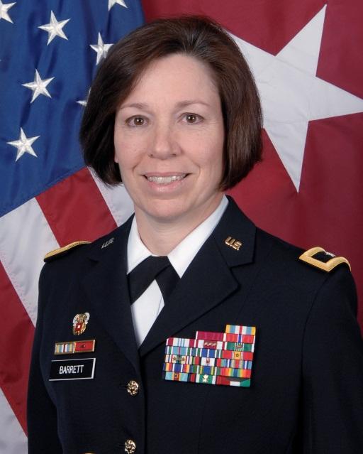 BRIGADIER GENERAL MARIA B. BARRETT, US Army BG Maria B. Barrett serves as the Deputy Commanding General for the Joint Force Headquarters Cyber (JFHQ-C), United States Army Cyber Command (ARCYBER).