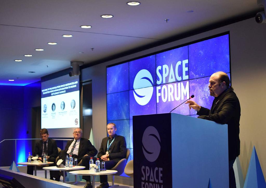 Space Forum has been launched in 2015 and is a conference based on the impact of space technologies on the earth s businesses.