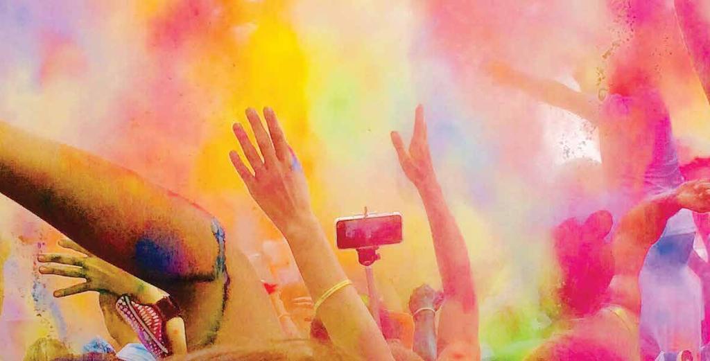 COLOUR EXPLOSION TURN YOUR EVENT FROM BLAND TO GRAND WITH AN EXPLOSION OF COLOUR In 2017, we turned fundraising on its head with our new colour event fundraiser, the School Run4Fun Colour Explosion.
