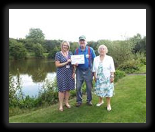 Walkers Dam, Alverthorpe A Community Grant worth over 450 has helped keep a local beauty spot clean and safe for local fisherman and residents to use.