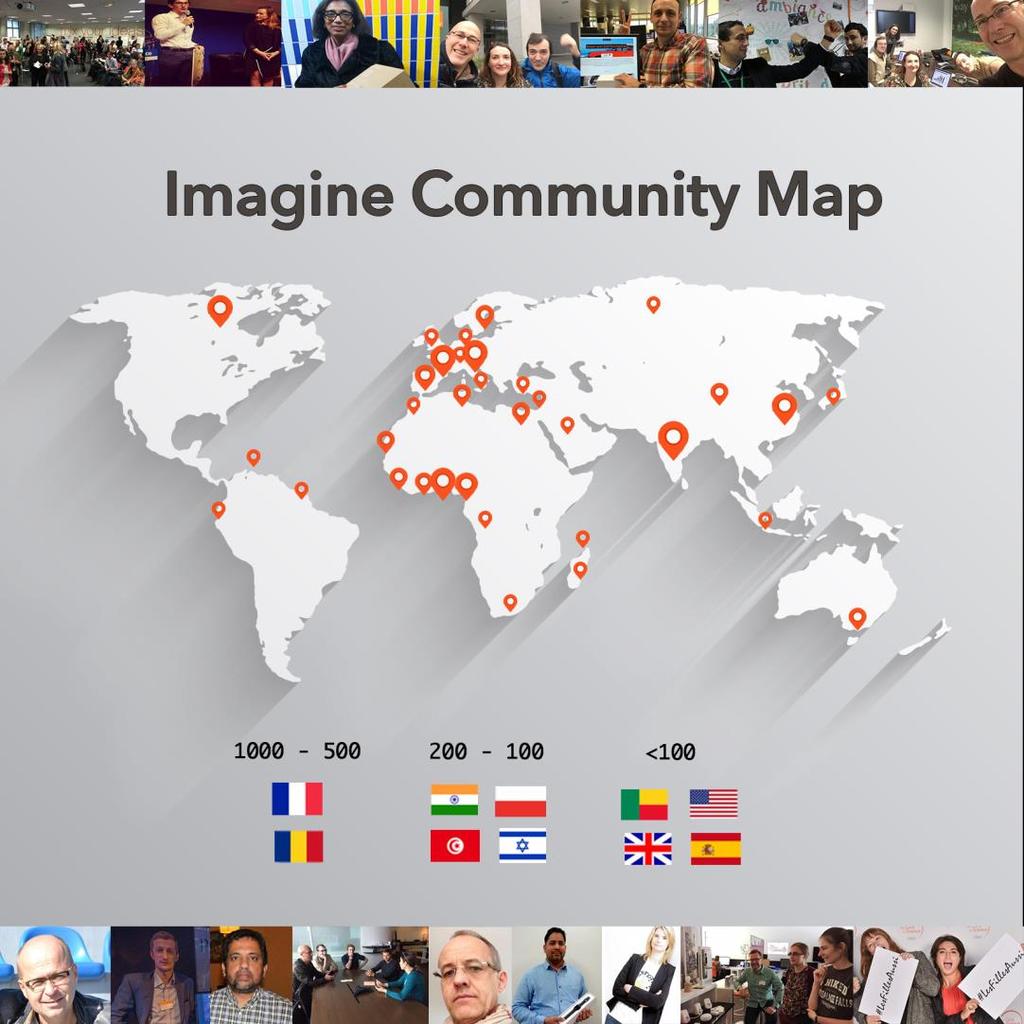 Imagine with Orange engages with internet users worldwide +22,000 imaginers, out of 84