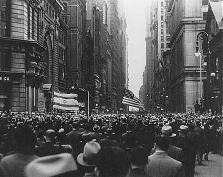 New York City, May 10, 1933 New York City, May 10, 1933 On the day of book burnings in Germany, massive crowds march from New York's Madison Square Garden to protest Nazi