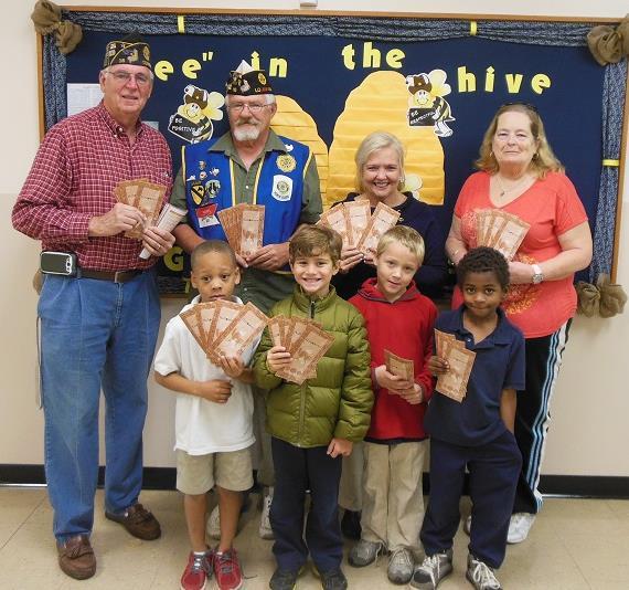 The Robert H. Burns American Legion Post 16 family again provided Halloween Safety brochures for local area elementary schools this year.
