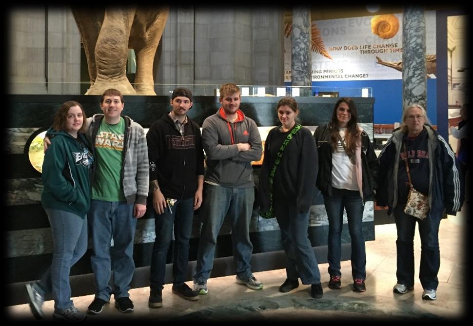 Together they toured the human origins exhibit; after lunch they separated and toured the National Air and Space