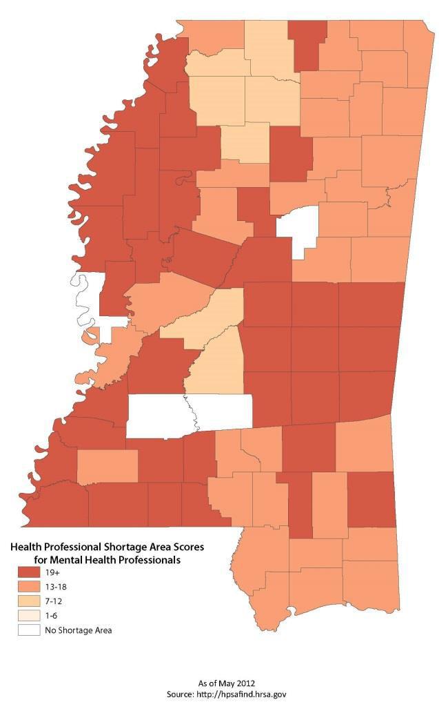 To calculate prevalence rates of serious emotional disturbance (SED) among children and youth in Mississippi, we apply methodology issued by the Substance Abuse and Mental Health Services