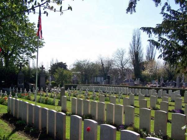 Note: Inflammation of the kidneys (nephritis) was a common consequence of trench-foot, caused by infestation of the resulting sores by nematode worms. Joseph Green was buried in Dunkirk Town Cemetery.