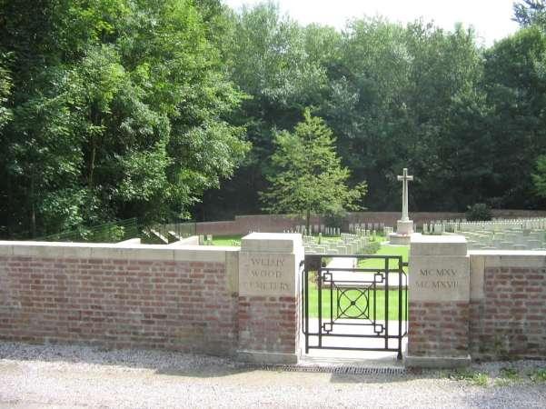 Walter Dawson was buried in Avelluy Wood Cemetery, Mesnil-Martinsart, near the town of Albert.