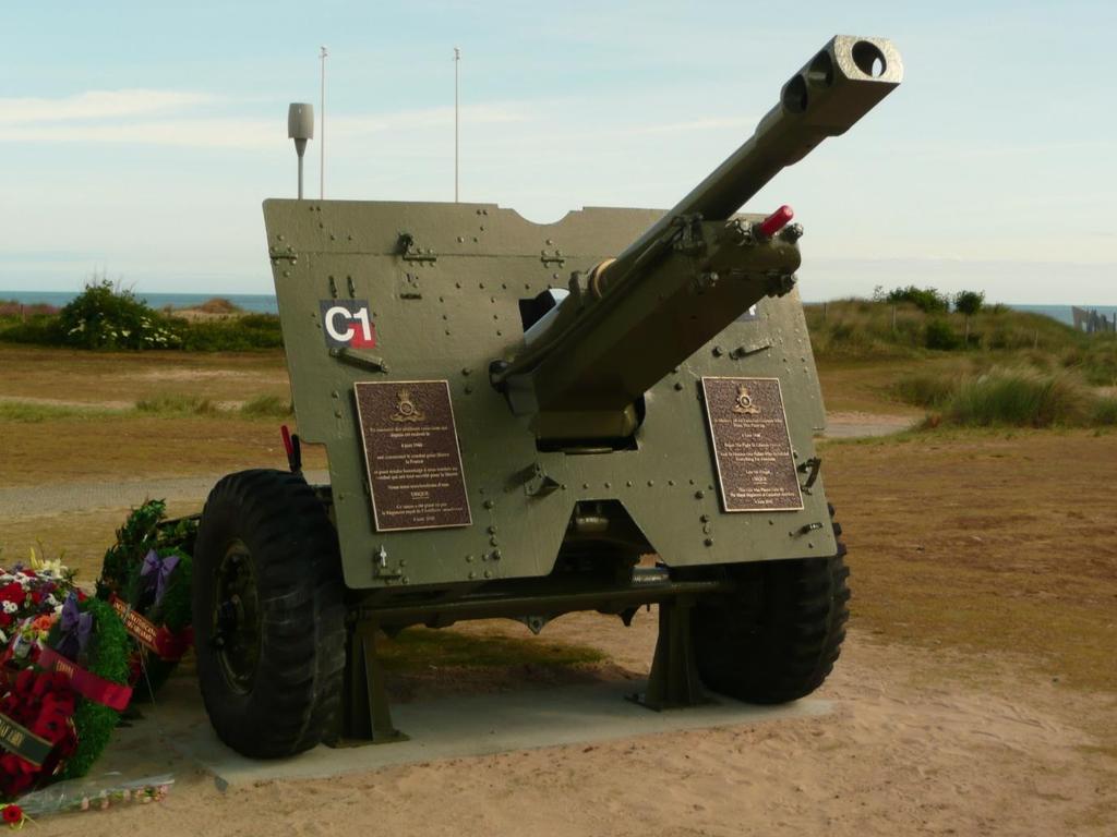 A Canadian Gun in Normandy, Representing all