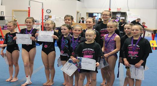 CLEARWATER COUNTY S PREMIER GYMNASTICS CENTER PROGRAMMING INCLUDES: 11111 RECREATIONAL GYMNASTICS
