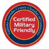 Is Moody Air Force Base important to YOUR business? We can bet that it is. Show your support of military members in our community by joining the Chamber s Certified Military Friendly Program.