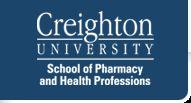 Creighton University Presentation Representative from Creighton University School of Pharmacy is coming and will have a