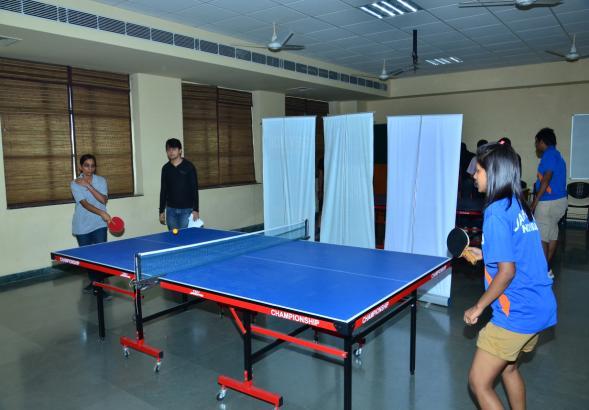 The sports meet had 15 events comprising of traditional games (Volley Ball, Chess, Carrom, Kho Kho, and Short put),
