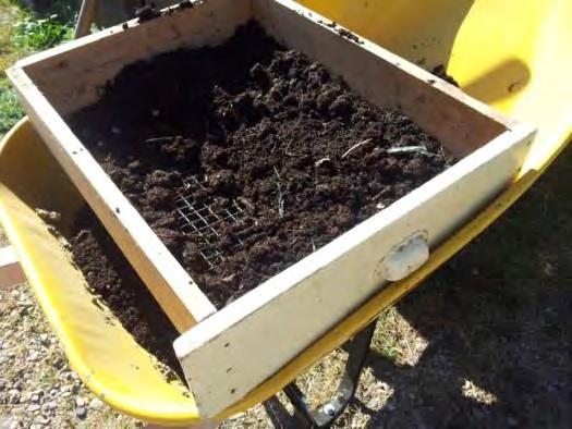 Training on how to compost at home 2. Tools needed to compost at home 3. Reference material 4.