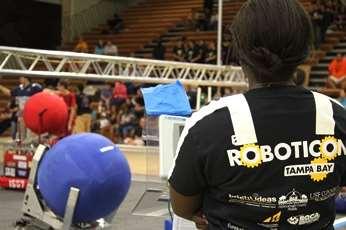 Press Releases Student Robotics Competition at the University of Tampa Oct 10 & 11 Tampa: At ROBOTICON Tampa Bay 2015, nearly 1000 students from around Tampa Bay and Florida will descend on the Bob