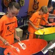11, at 1pm, the Show Steelers, Maestro Maines Studio s youth Steel Pan Band, will take the floor with a Tropical Star Wars performance, in thanks for FIRST Teams appearing at their summer camps to