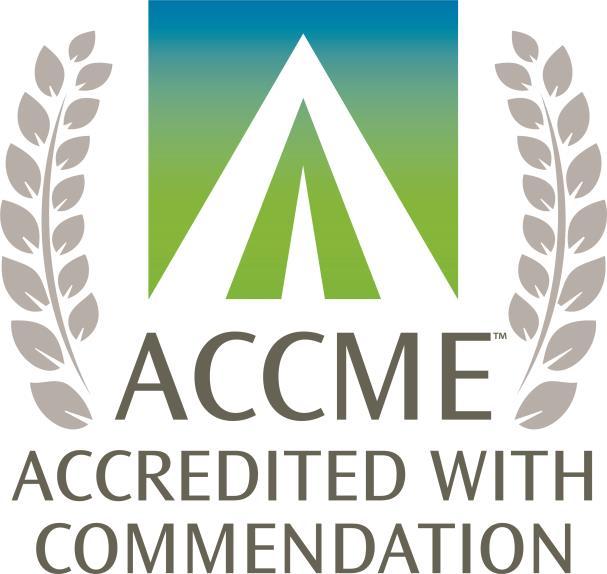 Accreditation National Jewish Health is accredited by the Accreditation Council for Continuing Medical Education (ACCME) to provide continuing medical education for physicians and by the