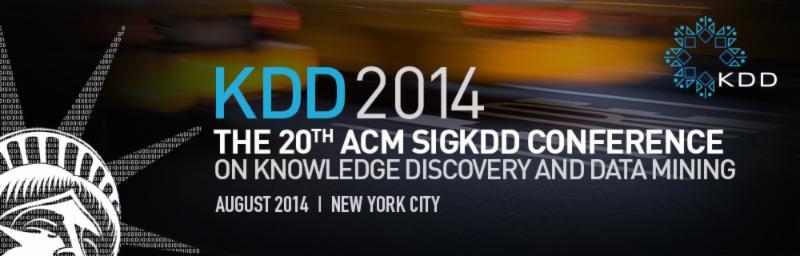 ACM SIGKDD 2014 Sponsorship ACM SIGKDD 2014 will be held between Aug 24-27 in New York City. This document describes our history, attendee profile, and the benefits we provide to our sponsors.