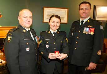 Cpl Ouelette is formally rebadged into The