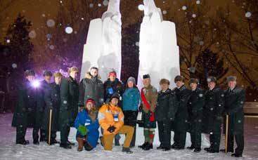 Commemorative Sculpture of Vimy Ridge Written By: Capt Rick Dumas, Adjt Photo by: Grant Cree Editor s Note: The following article, which is verbatim to the news source, was previously published in
