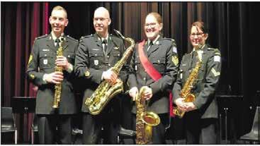3rd Canadian Division Saxophone Quartet performs at North American Conference Written By and Photo By: Sgt Ian Smith, RCA Band Editor s Note: The following article, which is verbatim to the news