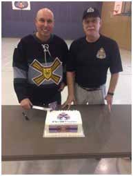 Master Corporal Melville stood tall in goal for Admin-Coy and was the reason why this game was a close one. Following the lunch, and after indulging in the delicious cake that was made by Mrs.