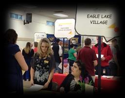 youth program was hired as a caregiver at Eagle Lake Village.