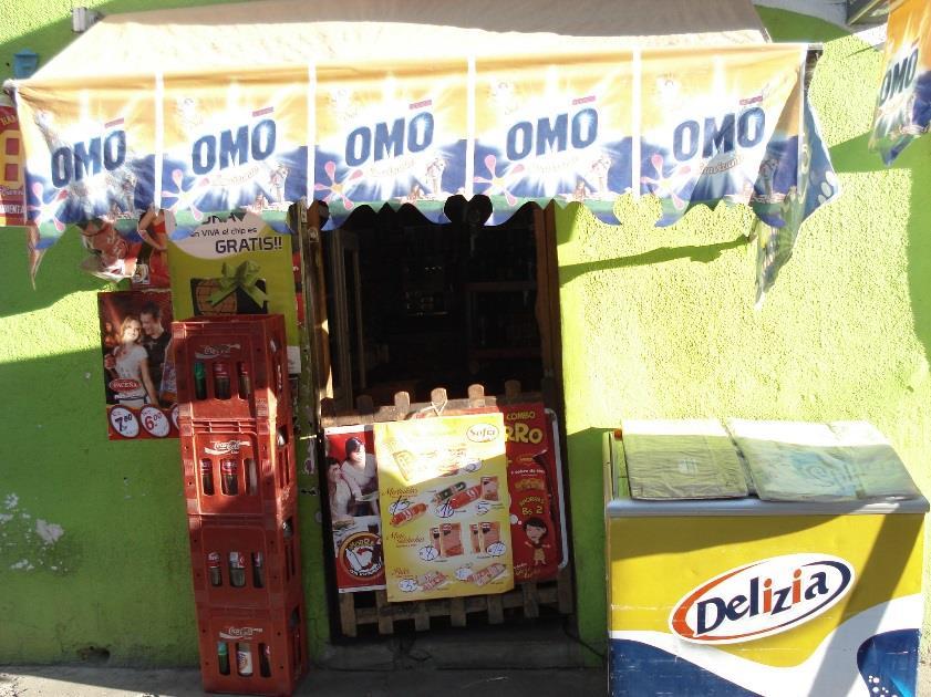 elea Foundation s project in La Paz The idea: dramatic increase of mom&pop shop competitiveness Provision of basic goods in poor neighborhoods Challenged by supermarket chains Important sales channel
